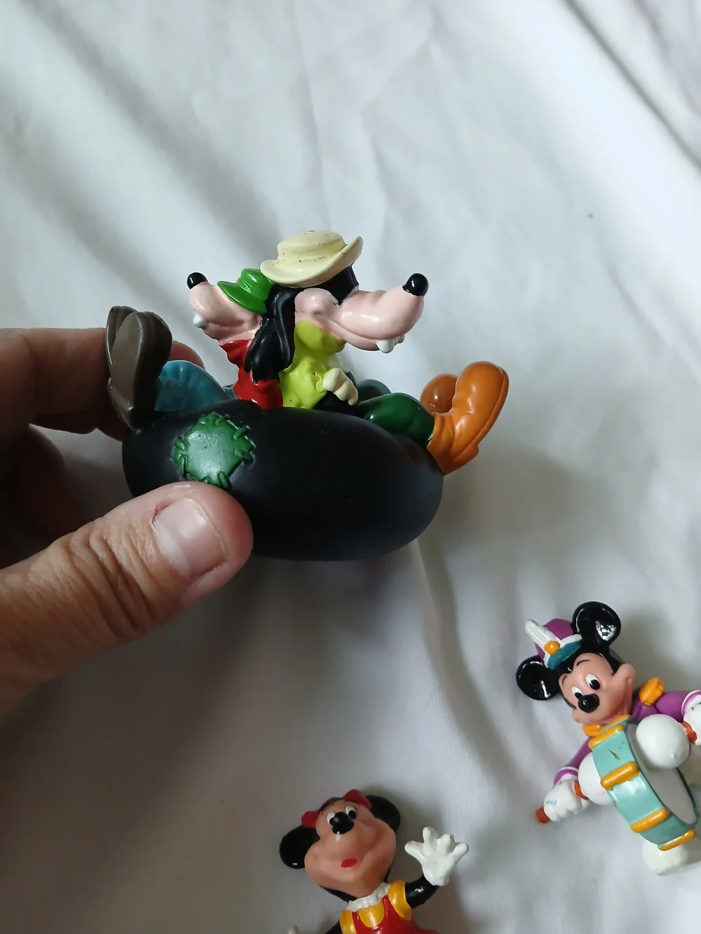 Vintage Disney Mickey, Minnie And Goofy Toys